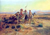 Charles Marion Russell - The Scouts